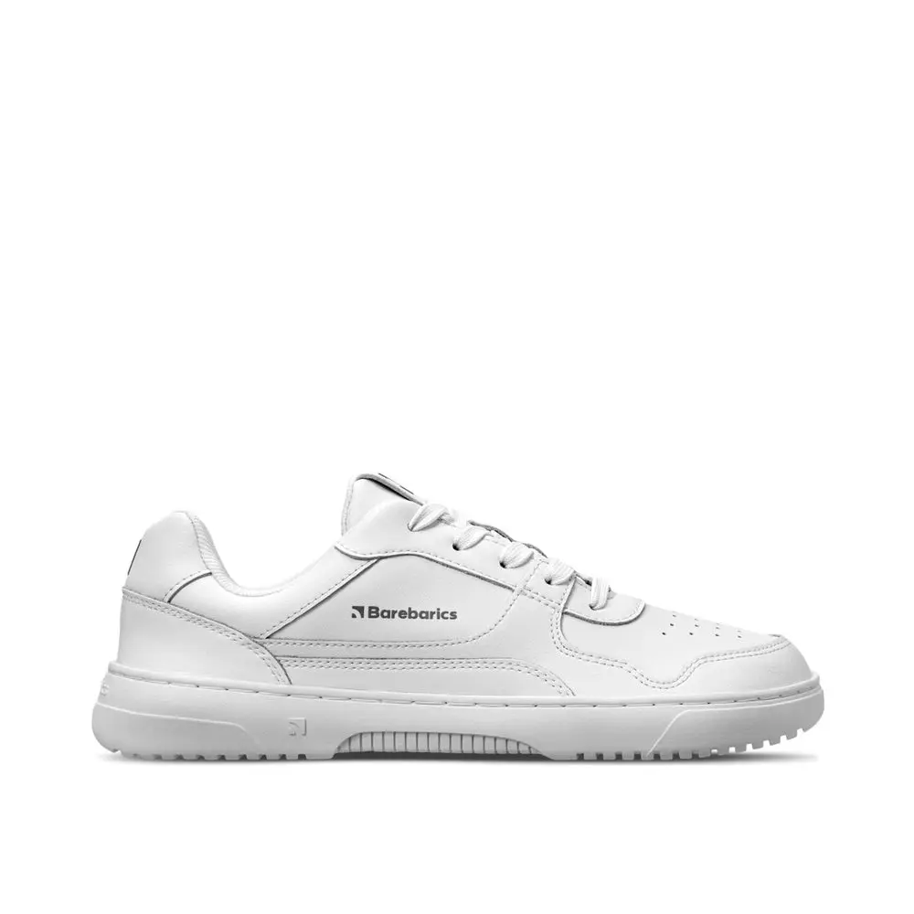 Barefoot tenisky Barebarics Zing - All White - Leather -