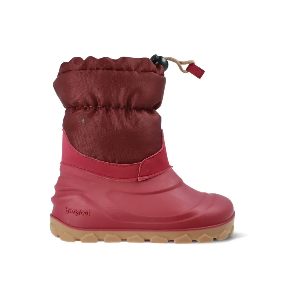 Dětské barefoot zimní sněhule RAYVE SNOWSTORM vínové -