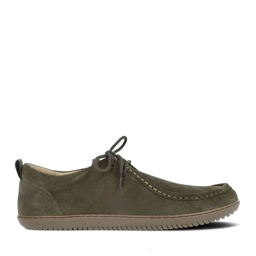 Barefoot Mokasíny GROUNDIES Cricket khaki -