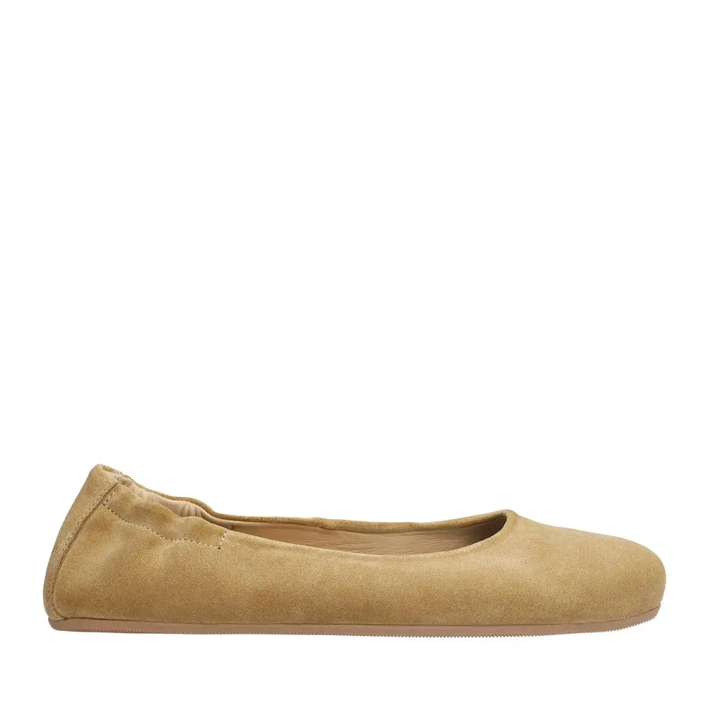 Dámské Barefoot Baleríny GROUNDIES Sleek béžové -