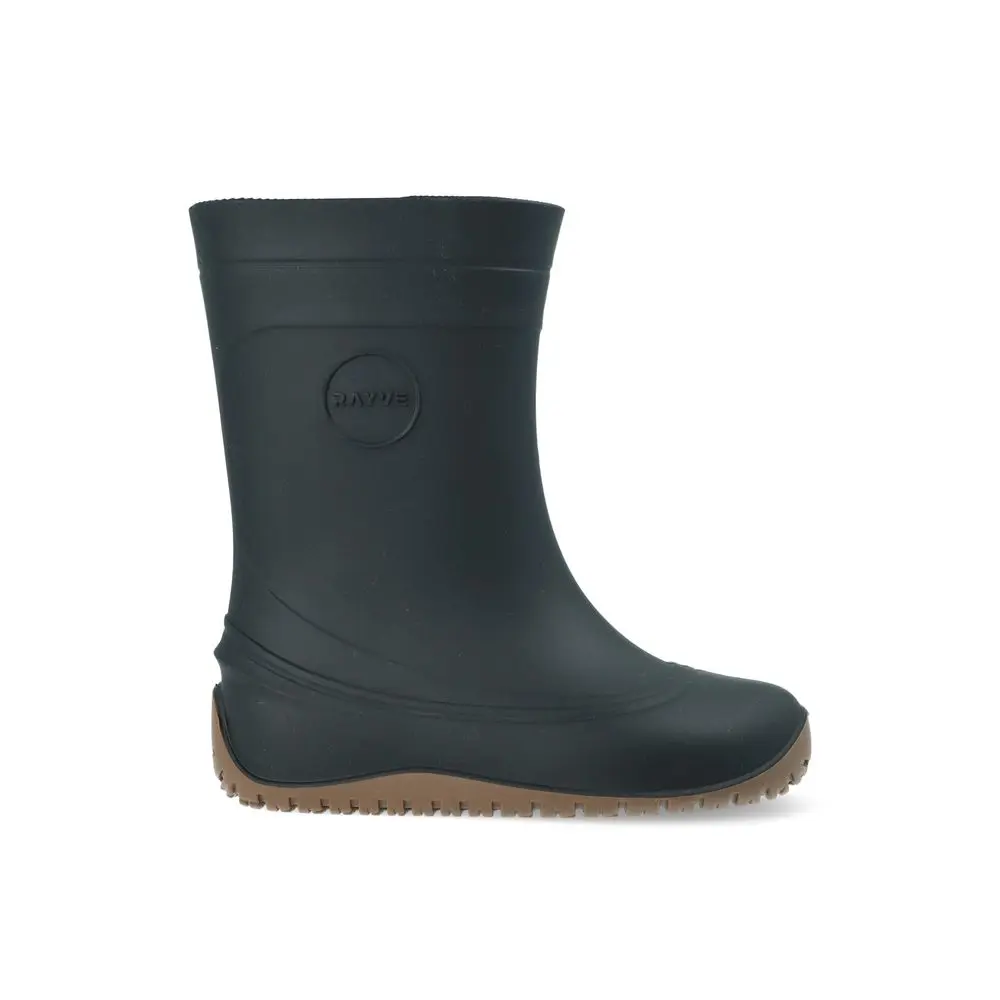 Dětské Barefoot Holínky RAYVE MONSOON black/caramel -