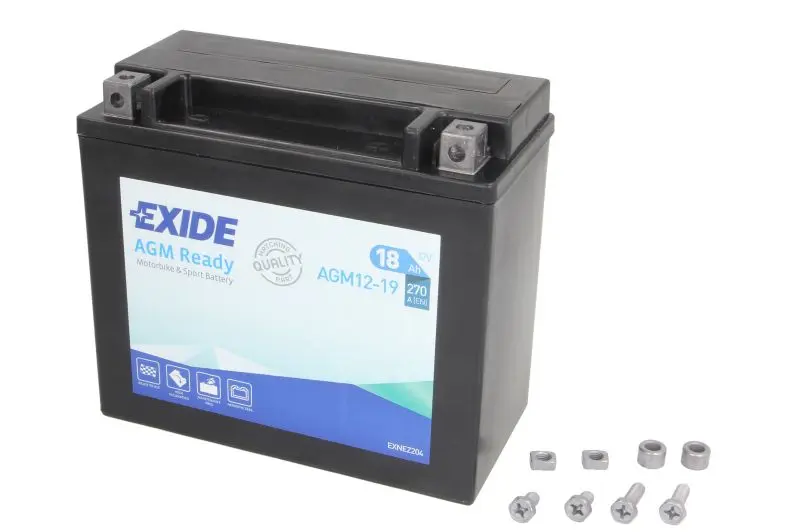 EXIDE startovací baterie BOMBARDIER OUTL. 400XT (2/4WD), 4002/4WD, 4002/4WD (MAXHO), 400 4X4 (MAX HO), 400 (MAX), 400 4WD 03-06, OUTLAND. 800 MAX XT,