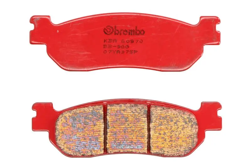 BREMBO sada brzdových destiček, kotoučová brzda YAMAHA TW 125 (TRAILWAY) 99-03, YP 250 (MAJESTY) 00-02, YZF-R1 1000 02-03, YZF-R6 600 99-02