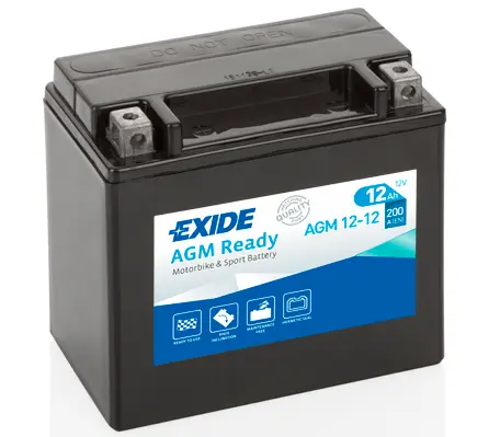 EXIDE startovací baterie APRILIA ETV 1000 (CAPO NORD), ABS (CAPO NORD) RAID, ABS (CAPO NORD) G-KAT, (CAPO NORD) RAID 01-10, ETX 350 85-00, NA 850