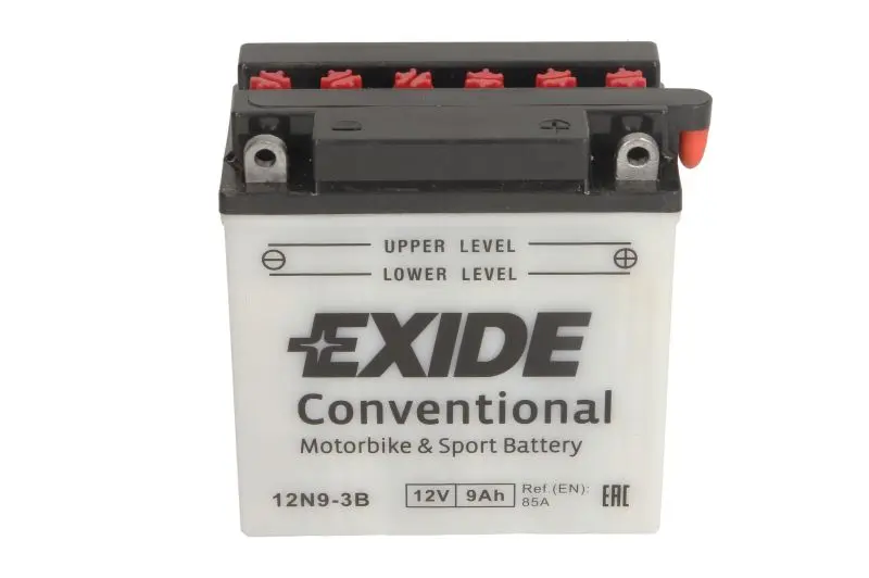 EXIDE startovací baterie HYOSUNG GF 125 98-03, KAWASAKI H1 500 69, KH 500 76 (B00DY53U64, 12N9-3B, 12N9-3B, 4573, YB9L-B EXIDE, 12N9-3B, 12N9-3B)