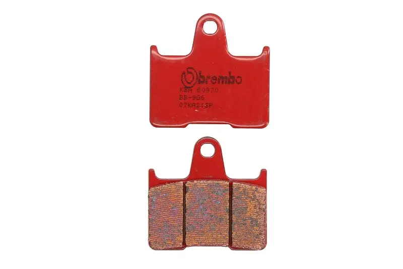 BREMBO sada brzdových destiček, kotoučová brzda KAWASAKI ZX-7RR 750 N (NINJA) 96-99, ZZR 1400 A 06-07, SUZUKI GSF 650 S (BANDIT) 05-06, GSX 1400