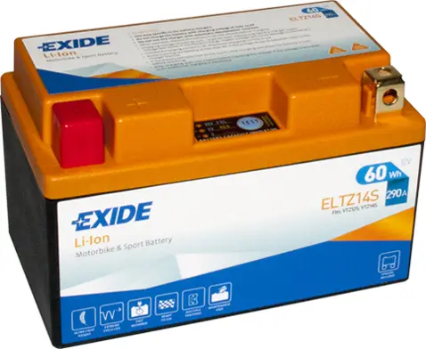 EXIDE startovací baterie BMW S 1000 RR 10-12, HONDA CB 600F (HORNET), 1000R, 600FA (HORNET ABS), 900F (HORNET) 02-12, CBF 500, 1000A (ABS), 600S,