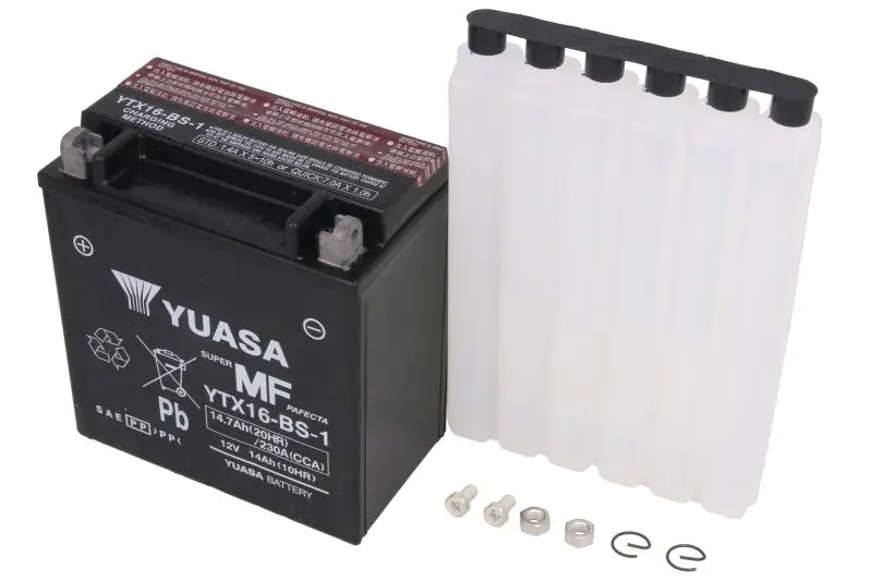 YUASA startovací baterie SUZUKI BOULEVARD 1500 C90 05-11, LT-A 500 F (VINSON AUT. 4X4), F (QUADMASTER), (QUADMASTER) 00-03, LT-F 500 F (VINSON