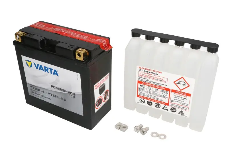 Motobaterie VARTA YT14B-BS, 13Ah, 12V