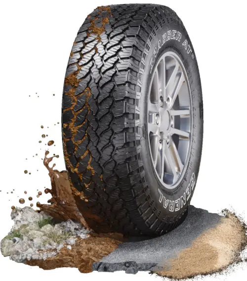 General GRABBER AT3 ( 265/60 R18 110H, s ramenem ráfku )