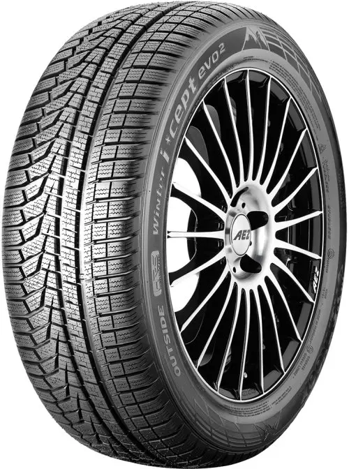 Hankook Winter i*cept evo² (W320B) HRS ( 205/50 R17 89V 4PR s ochrannou ráfku (MFS), Run Flat SBL )