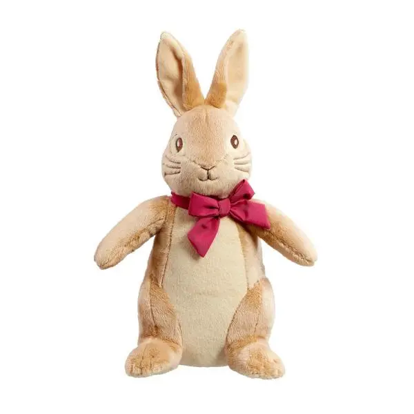 Rainbow Plyšový zajíček Flopsy s mašlí velký