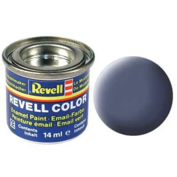 Revell Barva emailová matná - Šedá (Grey) - č. 57