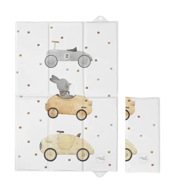 CEBA BABY Přebalovací podložka cestovní (60x40) Basic Bunny Driver