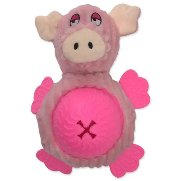 Hračka Have a Pet Snacky prase, plyšová růžová 21cm