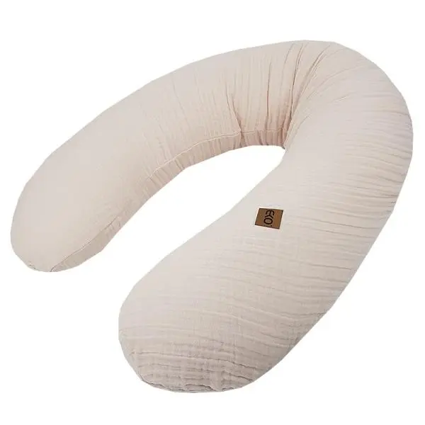 EKO Kojení polštář mušelinový Beige 180 cm