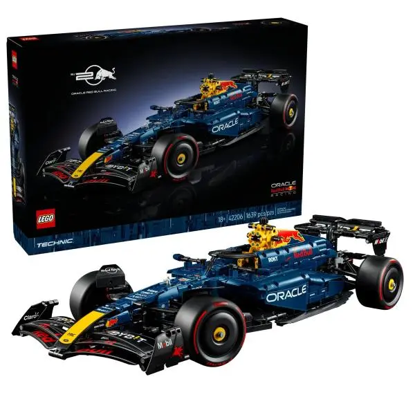 Lego® technic 42206 auto oracle red bull racing rb20 f1