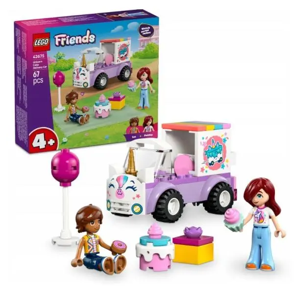 LEGO® Friends 42675 Jednorožčí donáškové auto s dortem