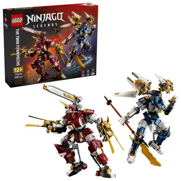 Lego® ninjago® 71870 dvojice titánských robotů