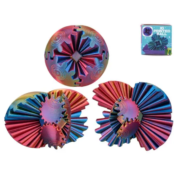 Mikro trading Hlavolam MÍČEK - 6 cm - 2 barvy