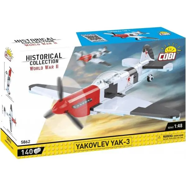 Cobi II WW Jakovlev YAK-3, 1:48