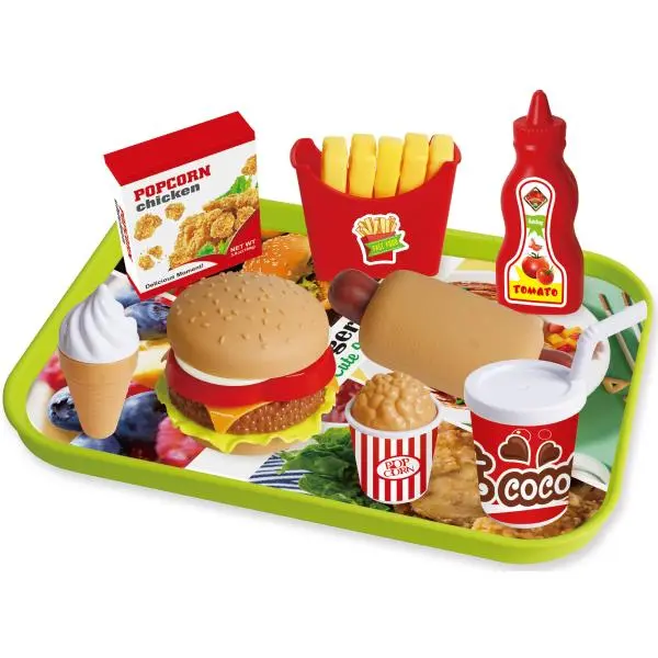 Občerstvení Fast Food s tácem - český obal