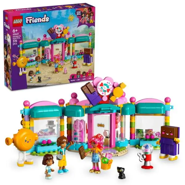 LEGO FRIENDS 42649 - Cukrárna v městečku Heartlake