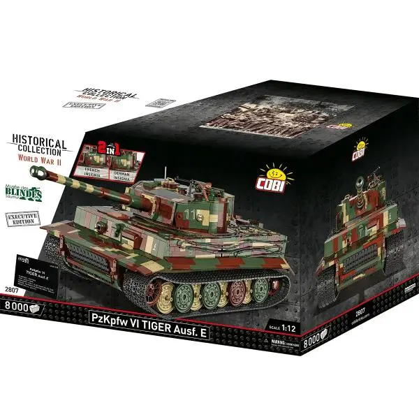 Cobi 2807 pzkpfw vi tiger ausf. e, 1:12, 8000 k, executive edition
