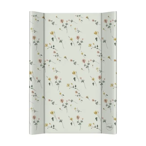 CEBA BABY Podložka přebalovací 2-hranná měkká (50x70) Basic Floral Breeze