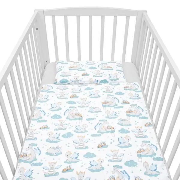 2-dílné povlečení New Baby Dráčik 90/120 cm