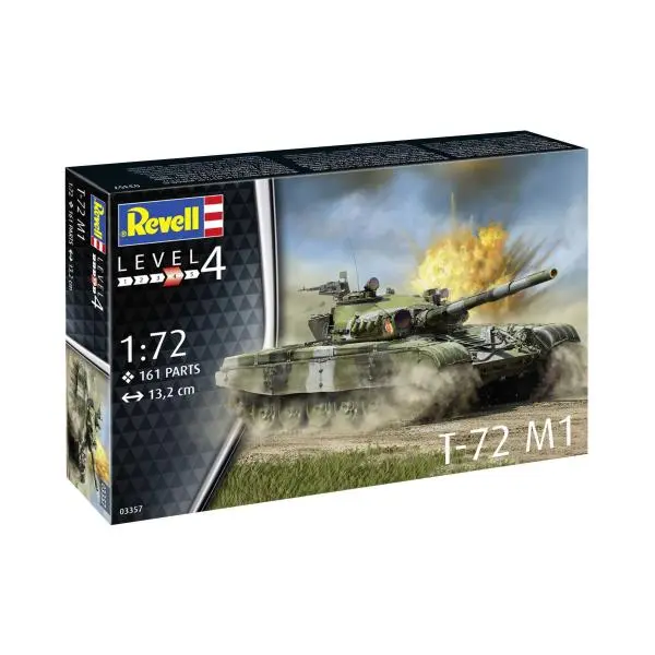 Revell tank T-72 M1 Plastic ModelKit tank 03357 1:72