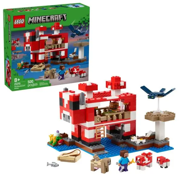 LEGO® Minecraft® 21270 Dom kravotrávok - hra z kategorie Ostatné