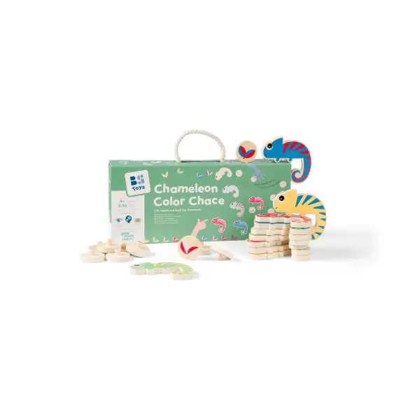 BS Toys Chameleon - honba za barvami