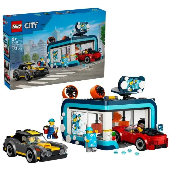 LEGO® City 60497 Prejazdná autoumývareň - hra z kategorie Ostatné