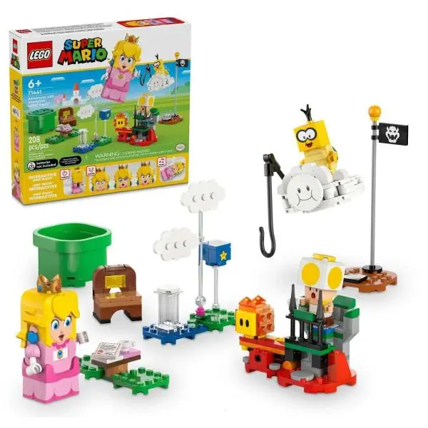 LEGO® Super Mario™ 71441 Interaktivní LEGO® Peach™ a dobrodružství