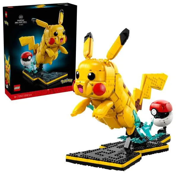 Pikachu a Pokébal - LEGO Classic (72152)