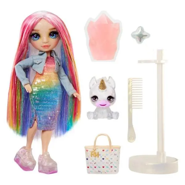 Rainbow High Fashion panenka se zvířátkem - Amaya Raine