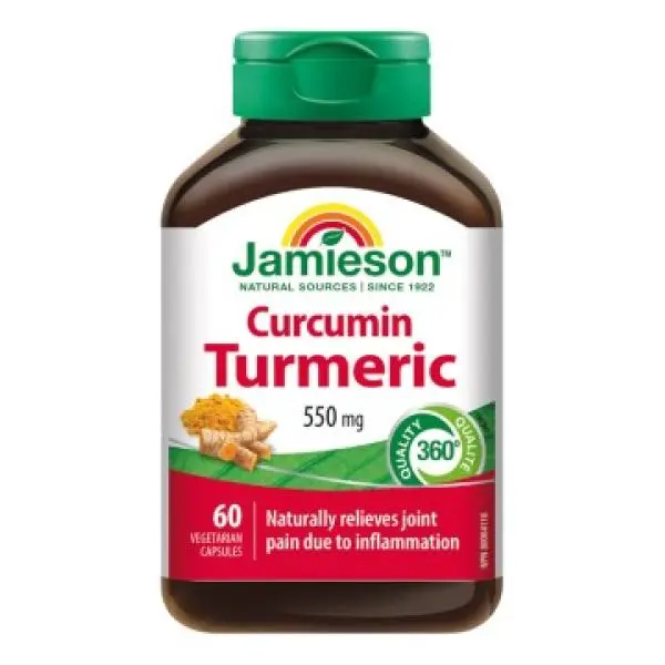 Jamieson Kurkumín 550 mg 60 kapslí