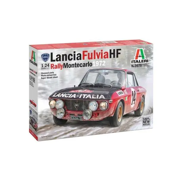 Model Kit auto 3670 - Lancia Fulvia HF (1:24)