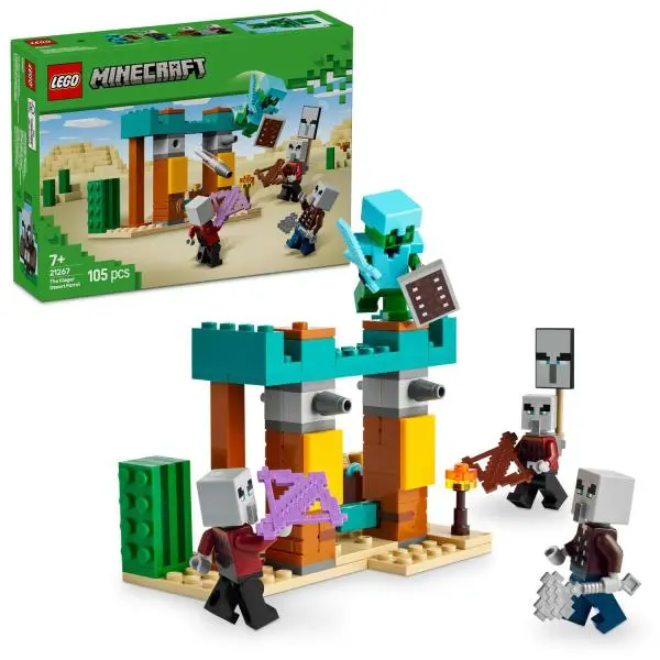 LEGO® Minecraft® 21267 Pouštní hlídka záškodníků