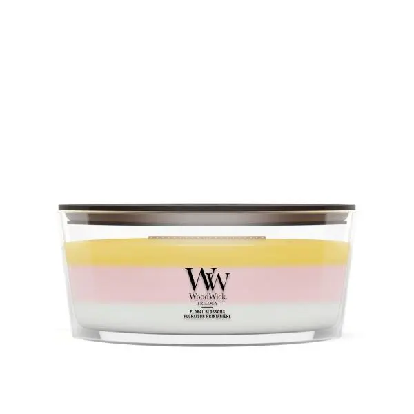 WoodWick Trilogy Floral Blossoms svíčka loď