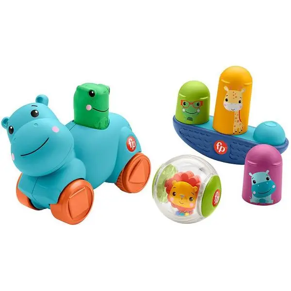 Mattel Fisher Price Ahoj dovednosti 9m + herní set HFJ94
