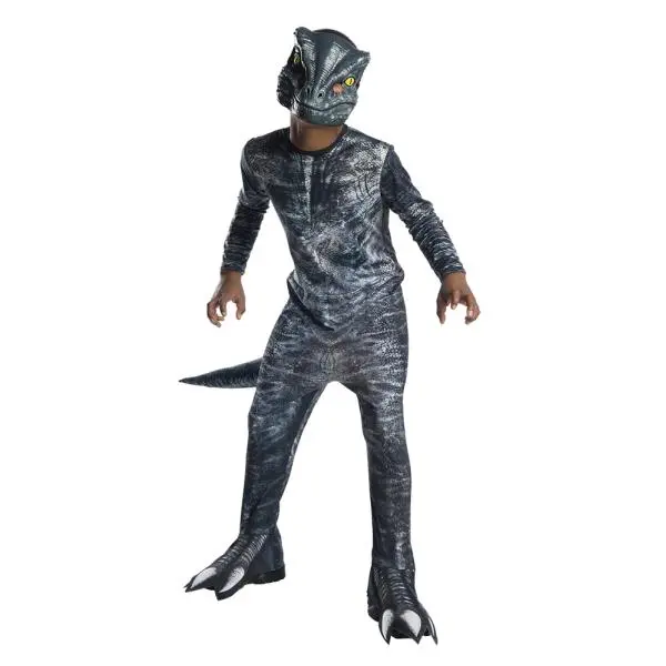 JURASSIC WORLD Velociraptor dětský kostým velikost (110-122 cm)