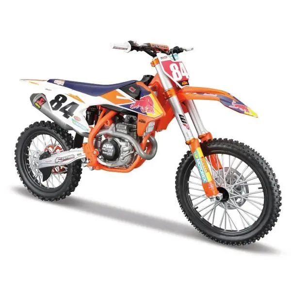 Maisto – Motocykl - Red Bull KTM 450 SX-F Factory Edition 2018, #84 Jeffrey Herlings, 1:6