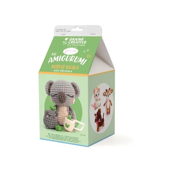 Graine Creative Háčkovací sada Koala s mláďětem -