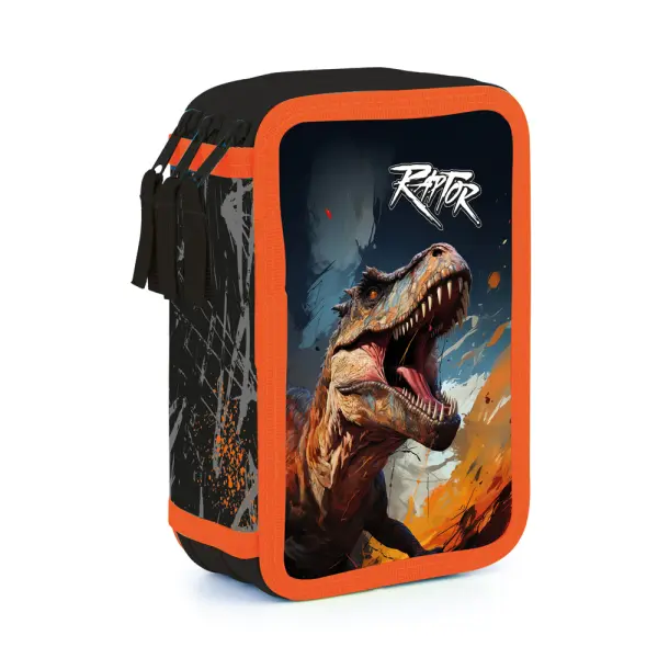 Oxybag Penál 3 p. prázdný Dino Raptor