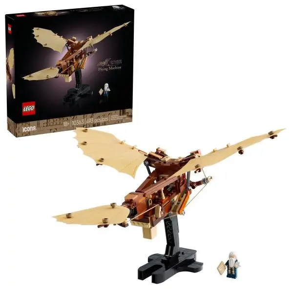 LEGO® Icons™10363 Létající stroj Leonarda da Vinciho