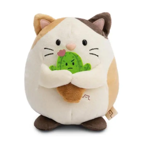 NICI plyš MyMochi Kočička Angy 27 cm s kaktusem