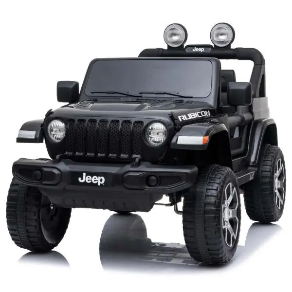 Elektrické autíčko JEEP Wrangler, Jednomístné, černé