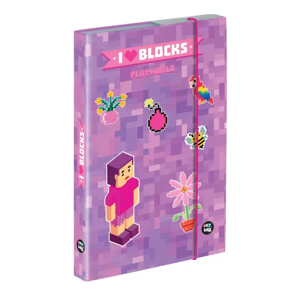Box na sešity A4 Playworld Girl - Karton P+P